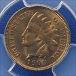 1909 1C Indian MS66RB