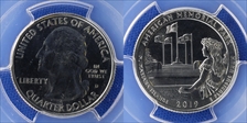 2019-D 25C American Memorial NP First Strike MS67
