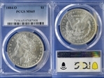 1884-O $1 MS65