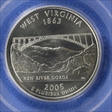 2005-P 25C West Virginia Satin Finish SP69
