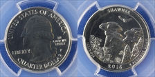 2016-P 25C Shawnee NP MS67