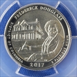 2017-S 25C Frederick Douglass NP Enhanced Unc Set FDI SP70