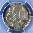 2017-S 25C Ellis Island NP Enhanced Unc Set FDI SP70