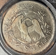 1795 $1 Flowing Hair, 2 Leaves AU55