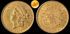1851 $20 MS61