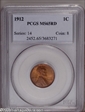 1912 1C MS65RD
