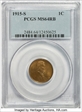 1915-S 1C MS64RB
