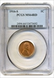 1916-S 1C MS64RD