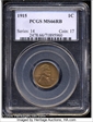 1915 1C MS66RB