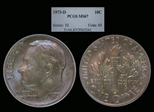 1973-D 10C MS67