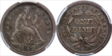 1851-O 10C XF40