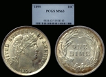 1899 10C MS63