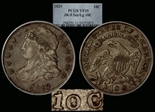1829 10C JR-9, Small/Large 10C VF35