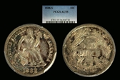 1888-S 10C AU55