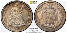 1876-CC 10C Type 2 Rev FS-901, F-101 (FS-005) AU58