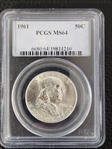 1961 50C MS64