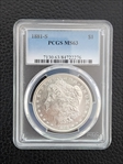 1881-S $1 MS63