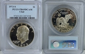 1973-S $1 Clad PR69DCAM