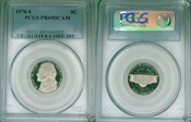 1978-S 5C PR69DCAM
