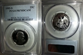 1992-S 25C PR70DCAM
