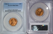 1945-S 1C MS67RD