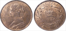 1880 1C Round 0, Even Date MS64RB