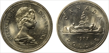 1977 $1 Voyageur MS65