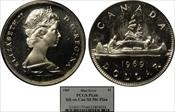 1969 $1 Voyageur Ni PL66