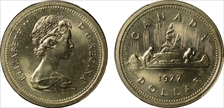 1977 $1 Voyageur MS66