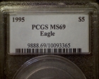 1995 $5 Gold Eagle MS69