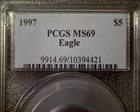 1997 $5 Gold Eagle MS69