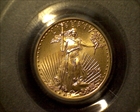 1999-W $5 Unfinished Proof Dies Gold Eagle MS69