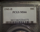 1941-D 50C MS66