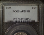 1927 25C AU58FH