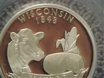 2004-S 25C Wisconsin Silver PR70DCAM