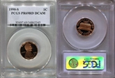 1990-S 1C PR69DCAM