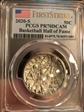 2020-S 50C Basketball Hall of Fame First Strike PR70DCAM