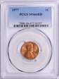 1977 1C MS66RD