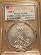 2025-P $1 USMC - 250th Anniversary First Strike MS69