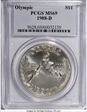 1988-D $1 Olympic MS69