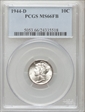 1944-D 10C MS66FB