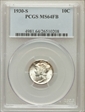 1930-S 10C MS64FB