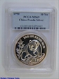 1990 10 Yn Panda Silver MS69