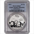 2013 10 Yn Panda Silver PAN-589A MS69