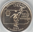 1999-P 25C Pennsylvania MS66