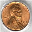 1957 1C MS66RD