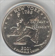 2001-P 25C New York MS68