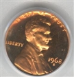 1968-S 1C PR68DCAM
