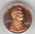 1969-S 1C PR68DCAM