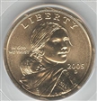 2005-D SAC$1 MS66